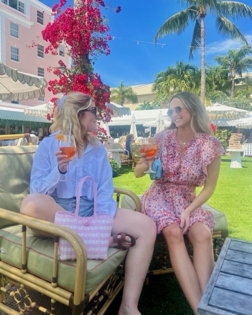 Poupette St Barth Pink Cover Up / Dress - Image 2