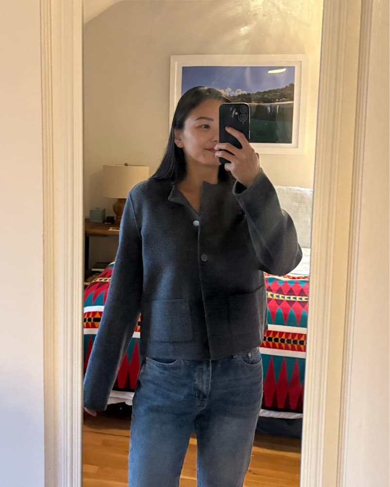 Theory Pocket Crop Jacket DF Winsome - Image 2