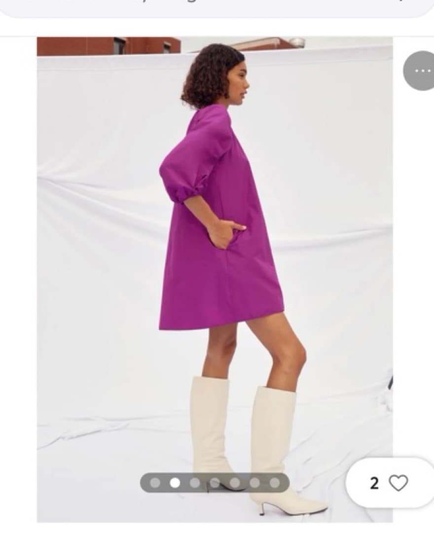 Aritzia trapeeze Dress - Image 2
