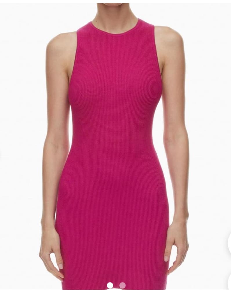 Vibrant Aritizia Babaton Bodycon Dress - Image 1