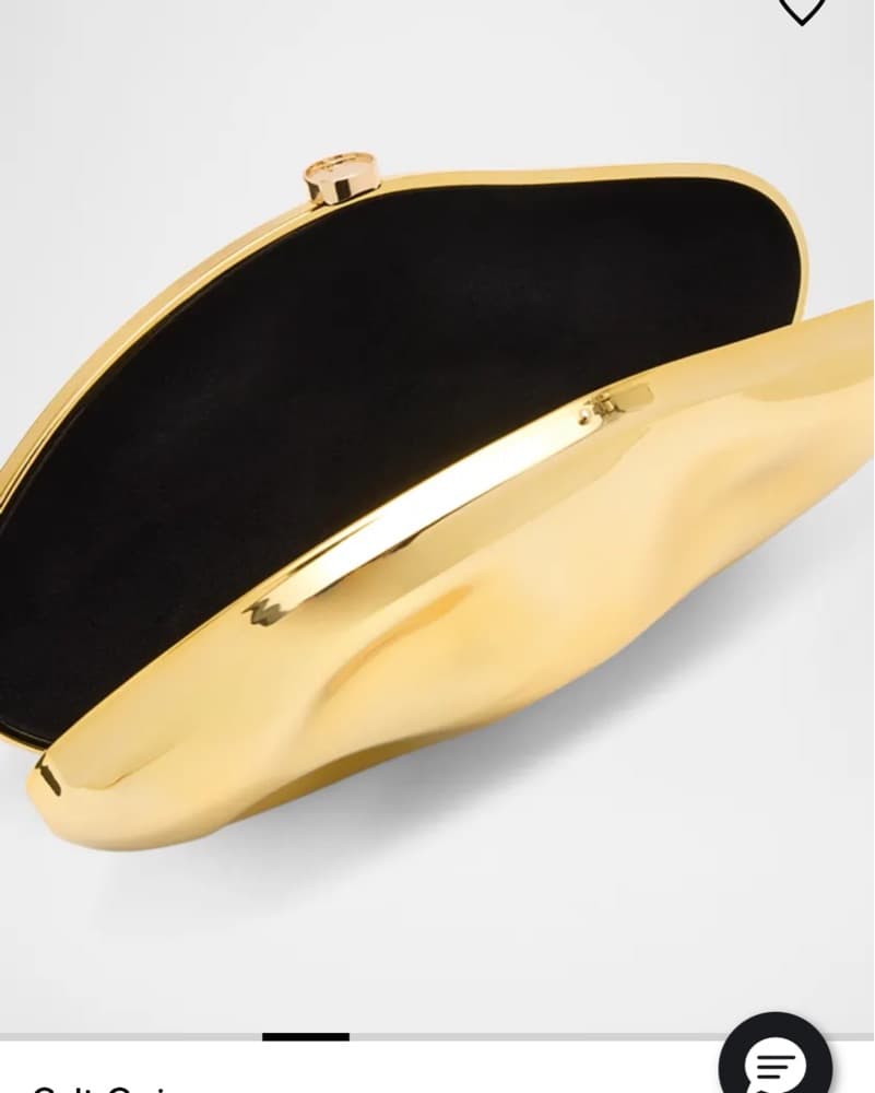 Authentic Cult Gaia Clutch Gold - Image 5