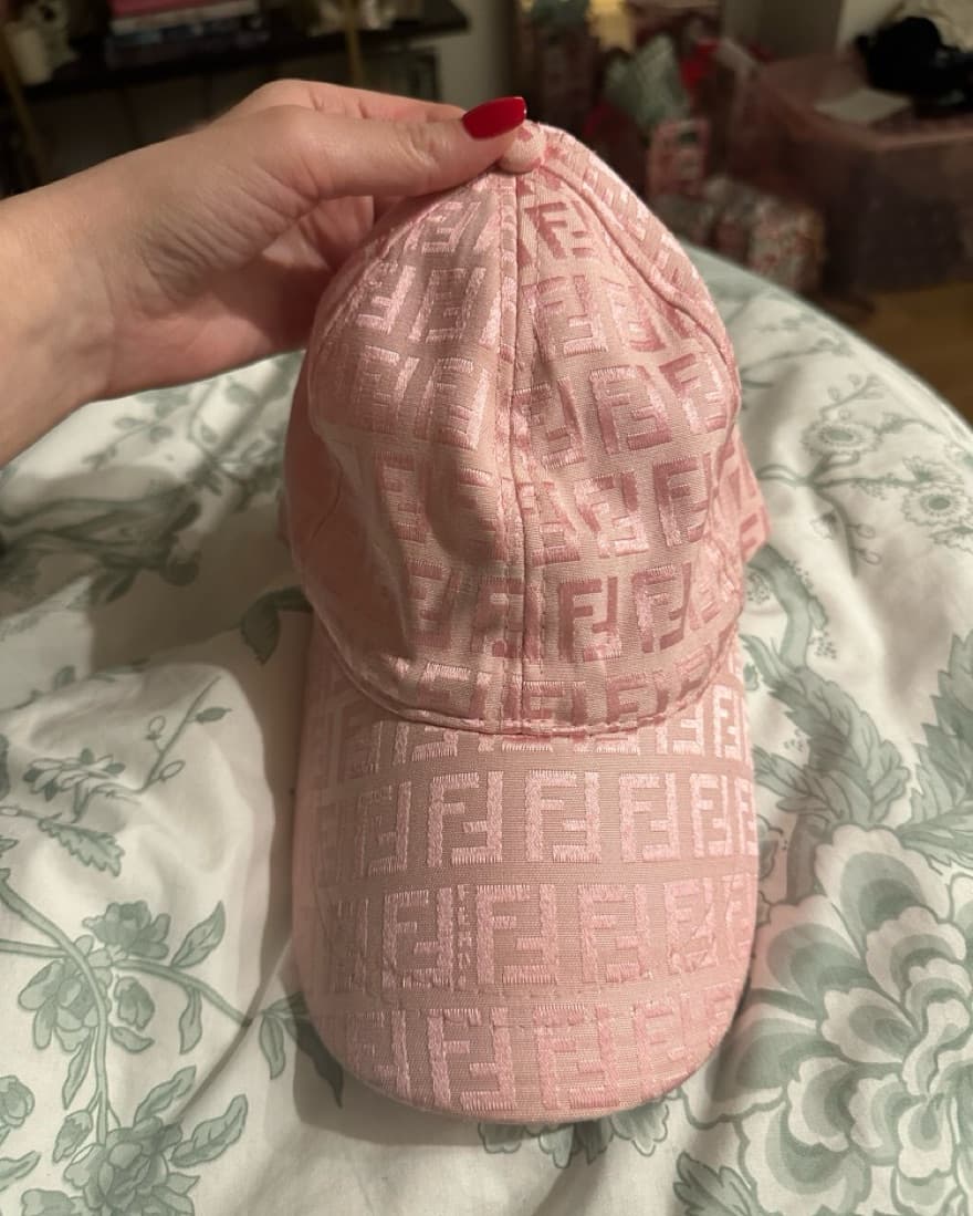 Vintage fendi baseball hat - Image 3