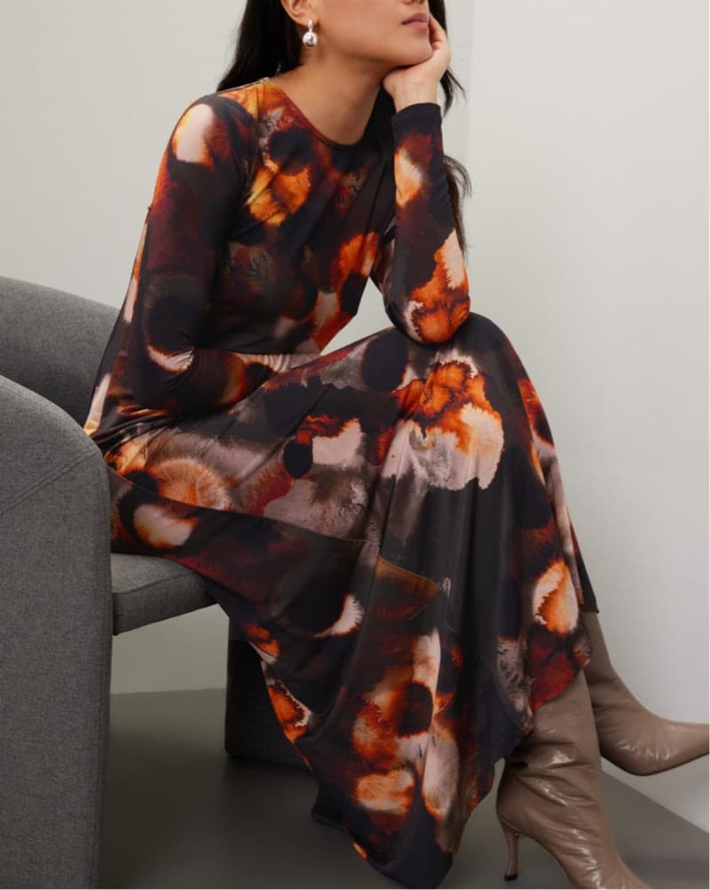 AllSaints Long Sleeve Dress - Image 1