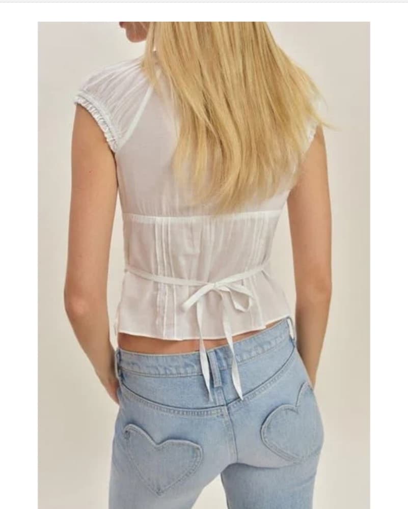 Reformation White Top - Image 2