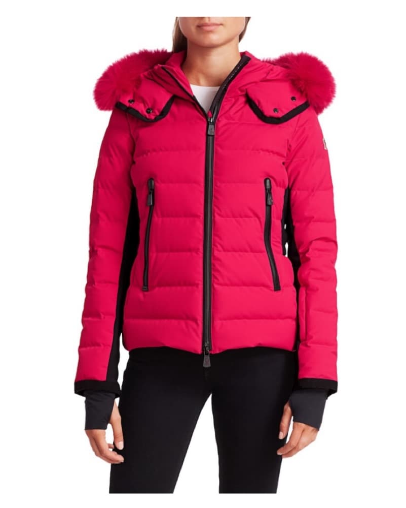 Moncler Lamoura Fur Trim Coat - Image 2