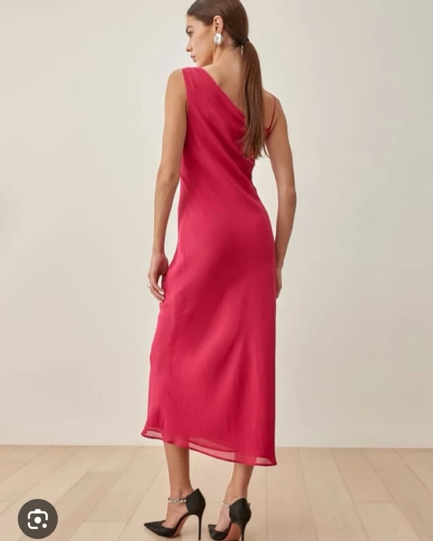 Reformation One Shoulder Dress - Image 2