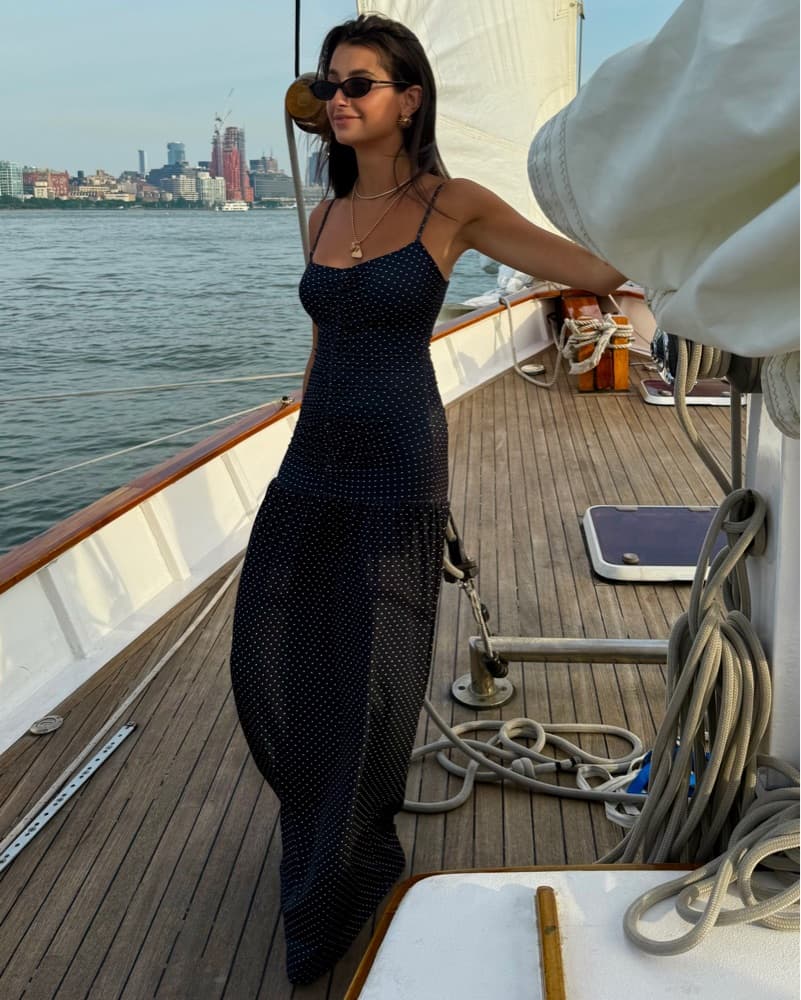 Weworewhat Polkadot Dress - Image 1