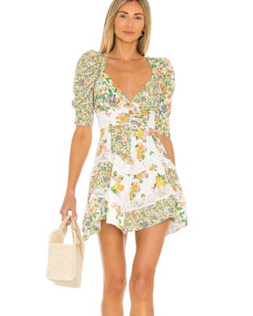 For Love And Lemons Rosalyn Mini Dress - Image 2