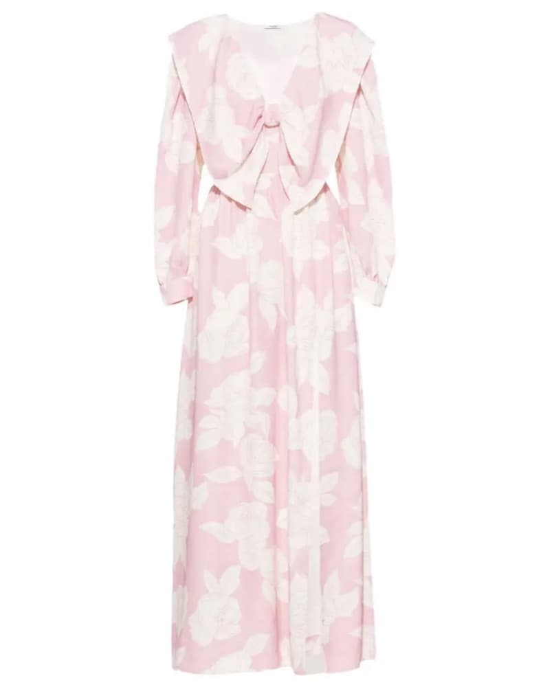 Miu Miu Pink Floral Dress - Image 1