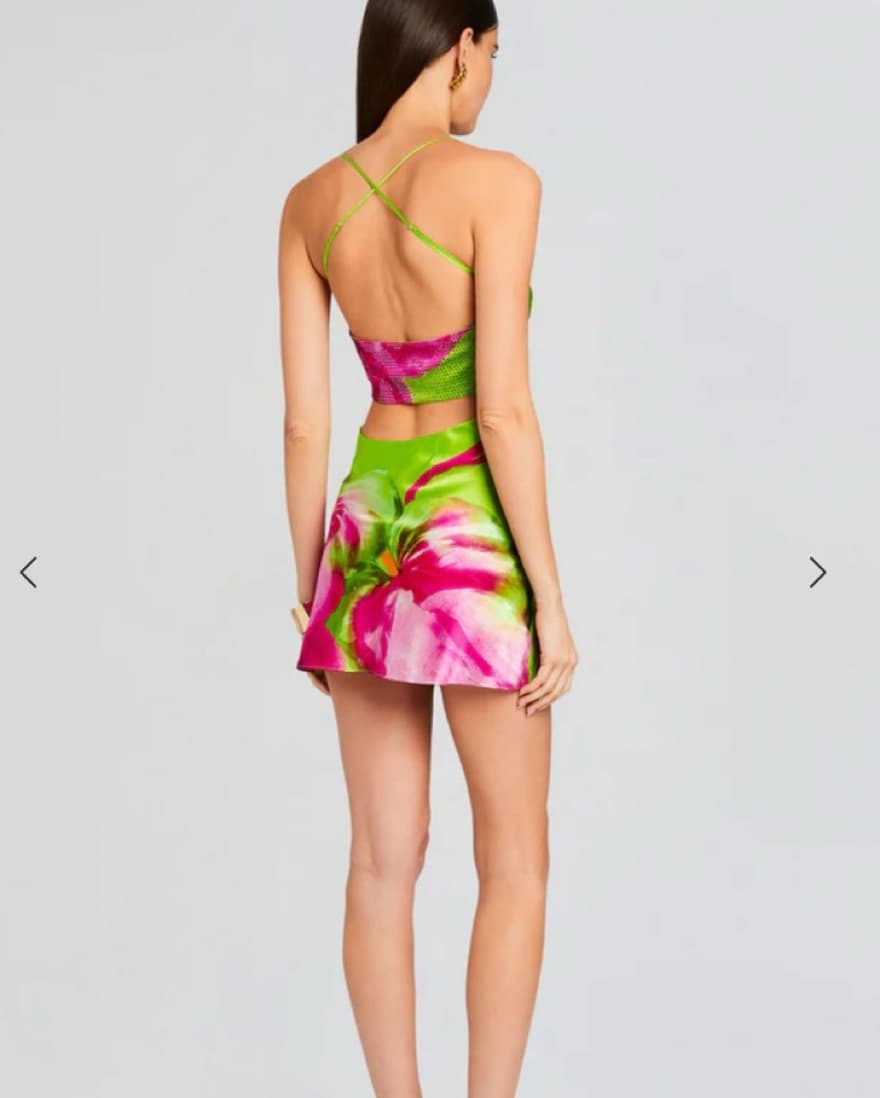Azura Silk Dress - Image 2