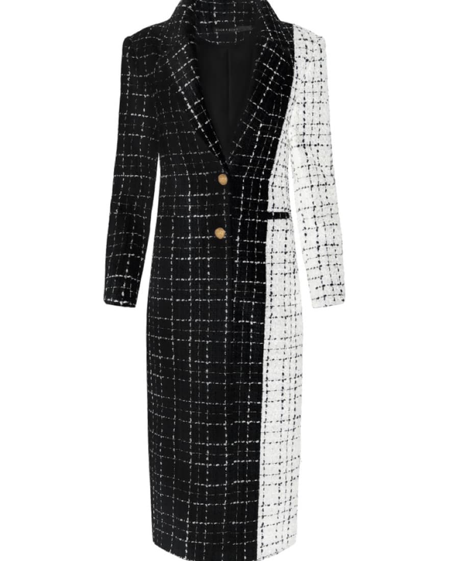 BRET STRONG SHOULDER FITTED BLAZER - Image 3
