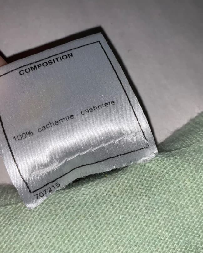 CHANEL size 46 cashmere - Image 6
