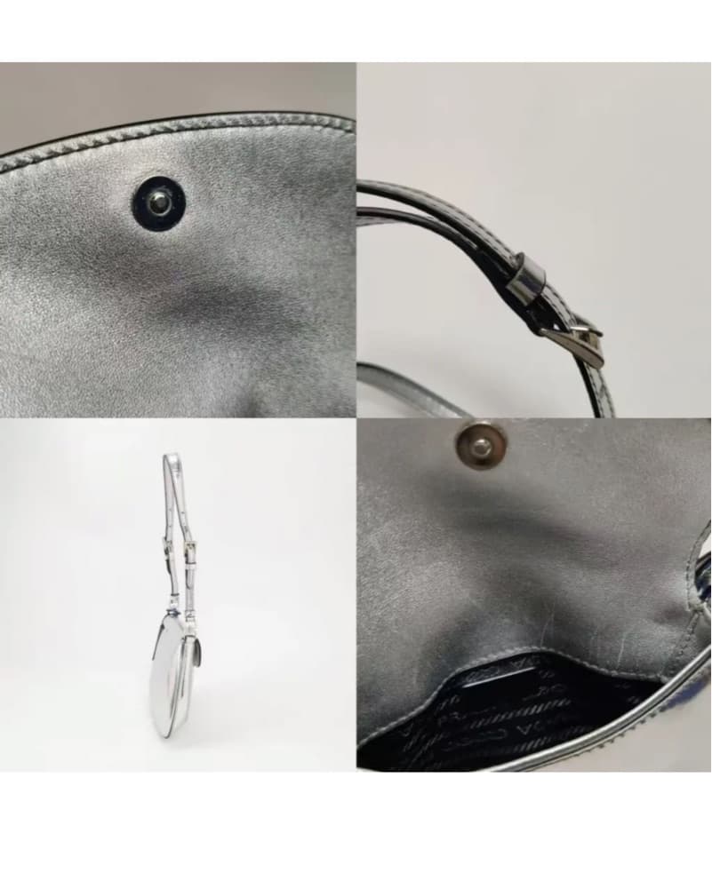 Little Silver Shoulder Bag - Image 5