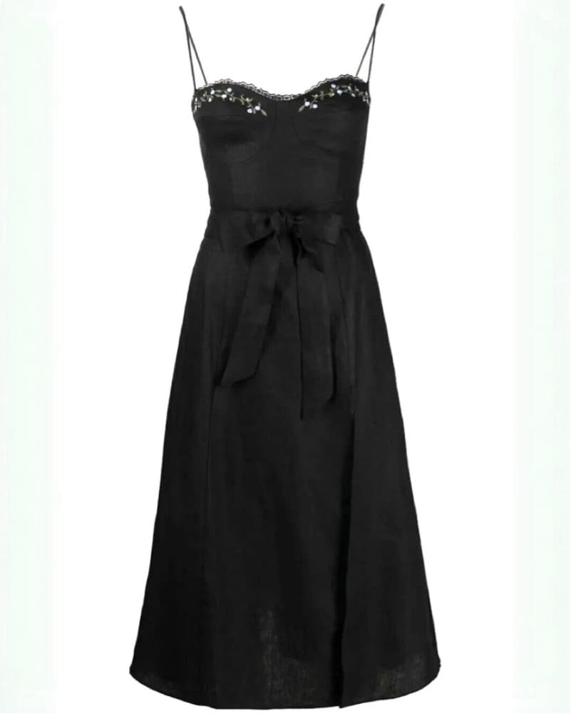 Reformation Kieryn Linen Dress  - Image 3