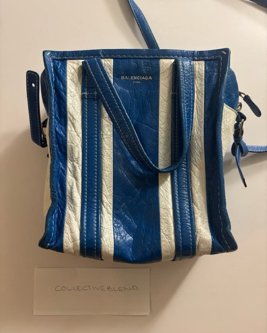 Balenciaga Bazar XS Leather Tote Bag - Image 3