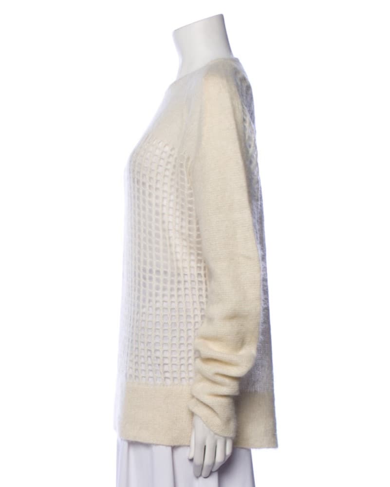 Helmut Lang Mohair Alpaca Knit Sweater - Image 3
