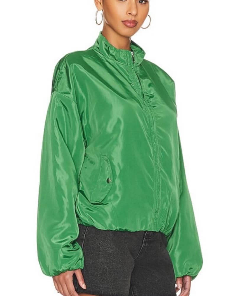 Superdown Akari Jacket in Green - Image 4