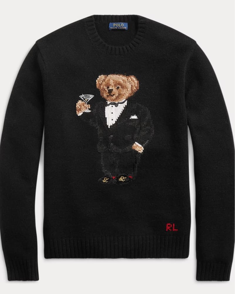 Ralph Lauren Martini Bear Sweater - Image 1