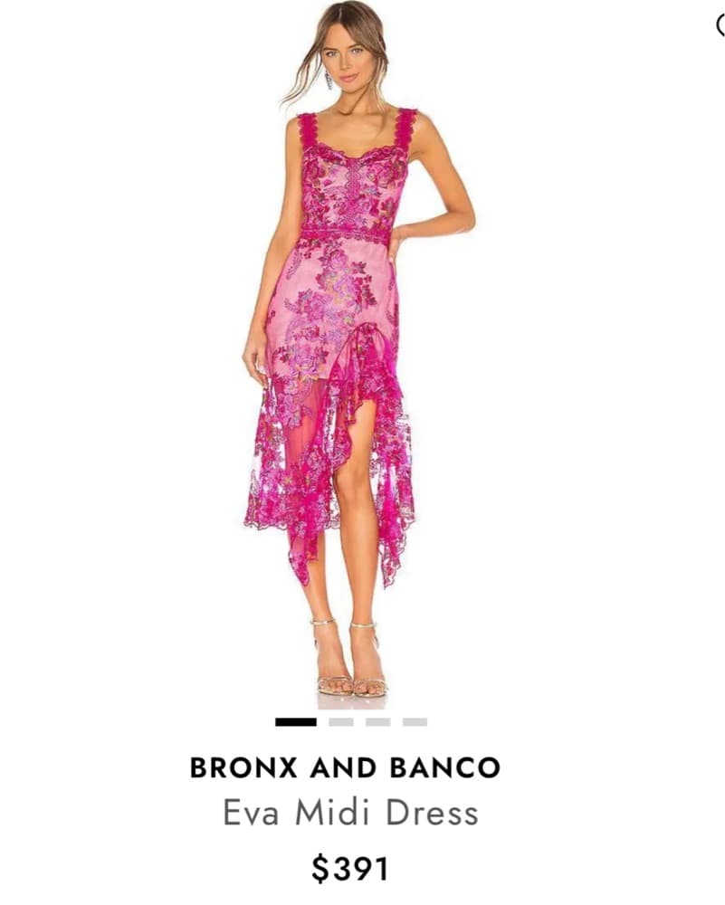 Bronx and Banco Eva Midi Dress - Image 3
