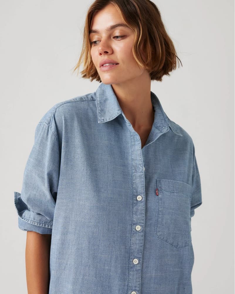 Levi’s Boyfriend Shirt Dress - Image 2