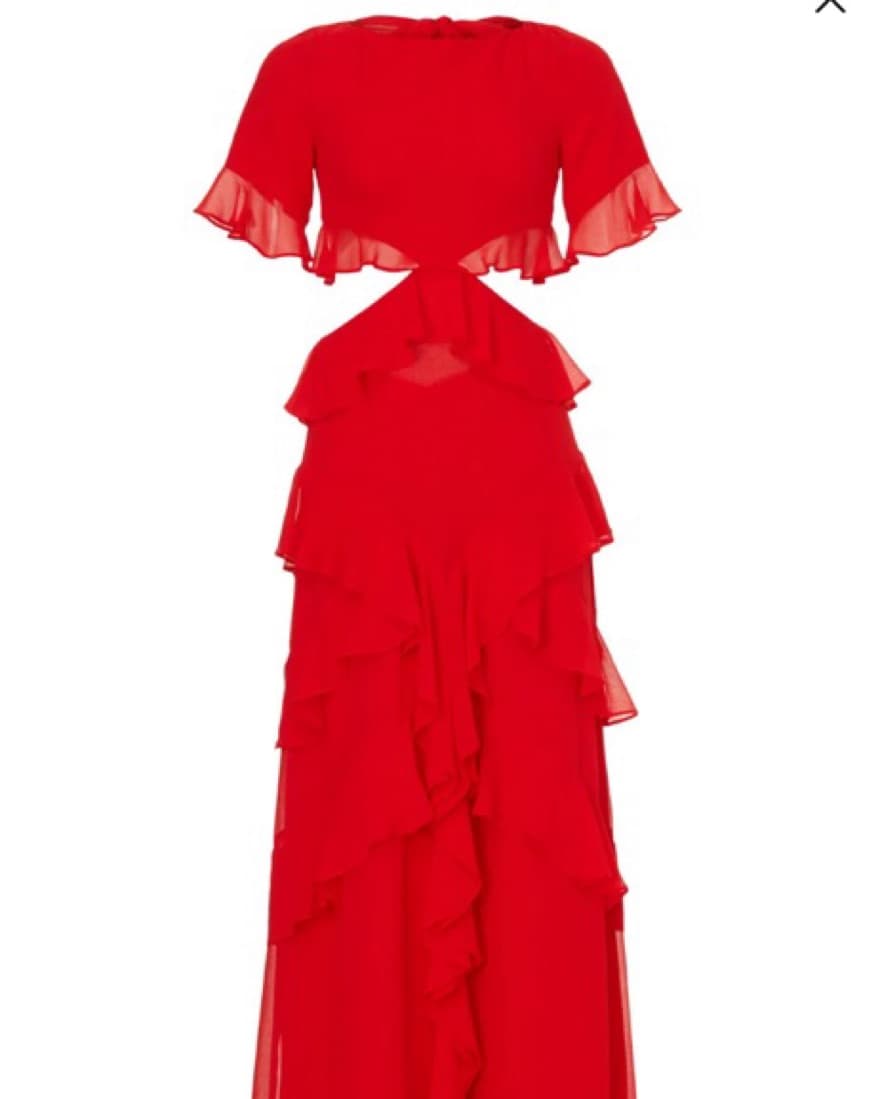 Fame & Partners Red Marsa Gown - Image 5