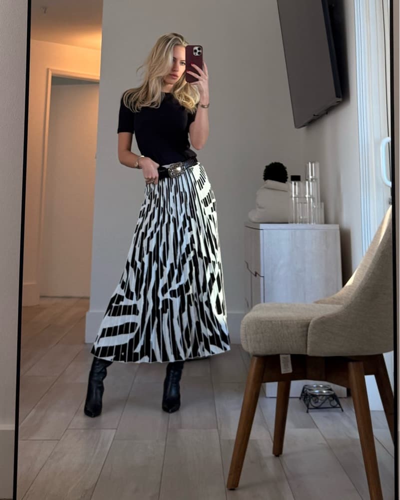 Proenza Schouler Zebra skirt - Image 2