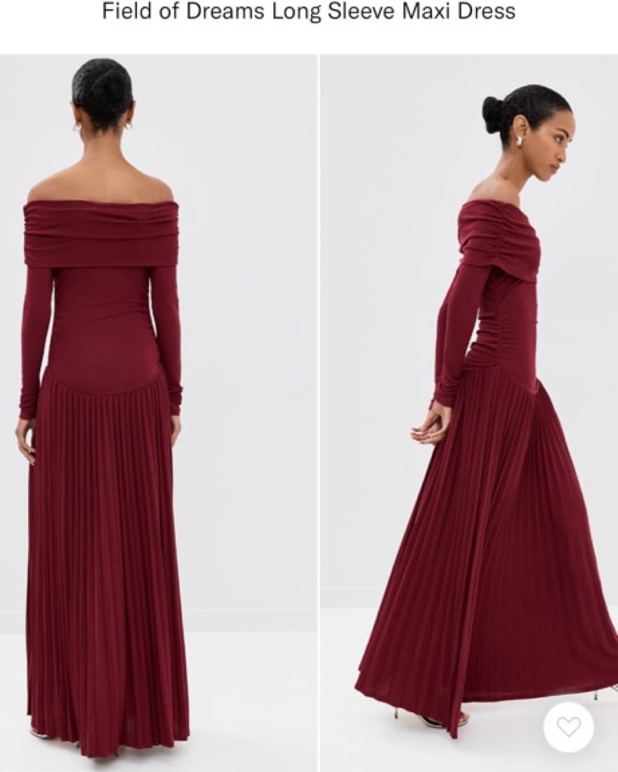 Field of Dreams Velvet Maxi Dress - Image 4