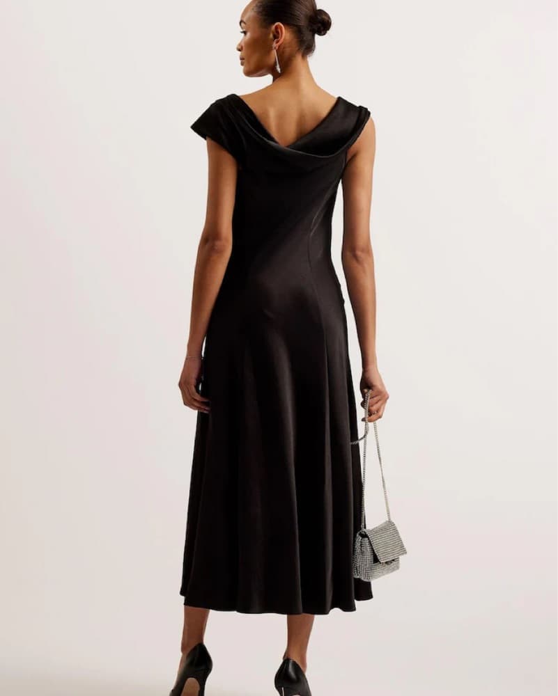 Ted Baker Black Midi Dress - Image 2