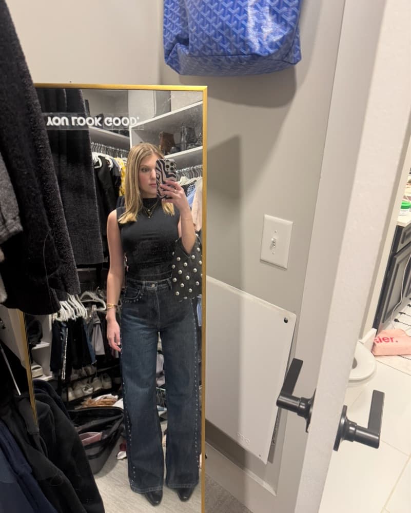 Reformation Studded Jeans  - Image 3