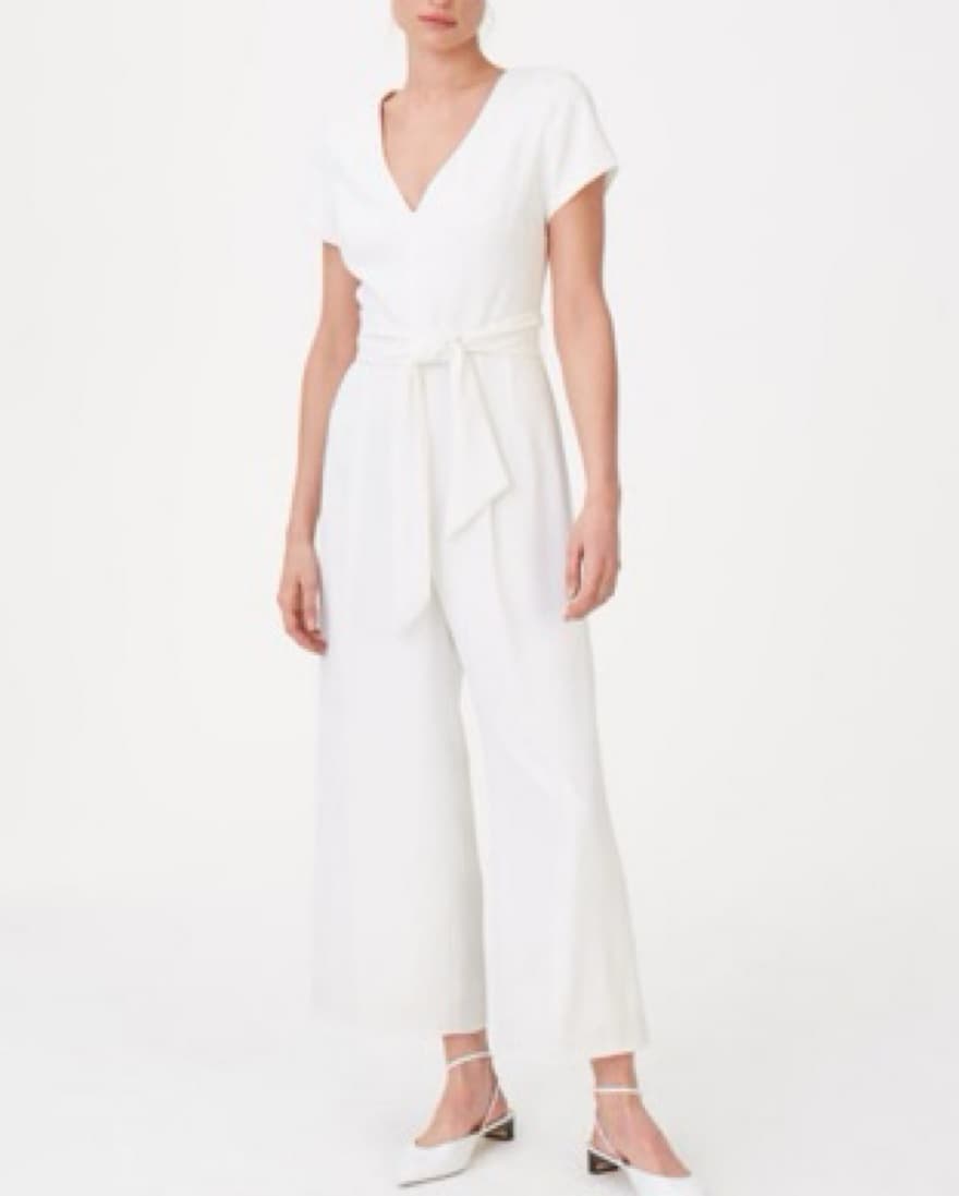 Club Monaco White Jumpsuit - Image 2