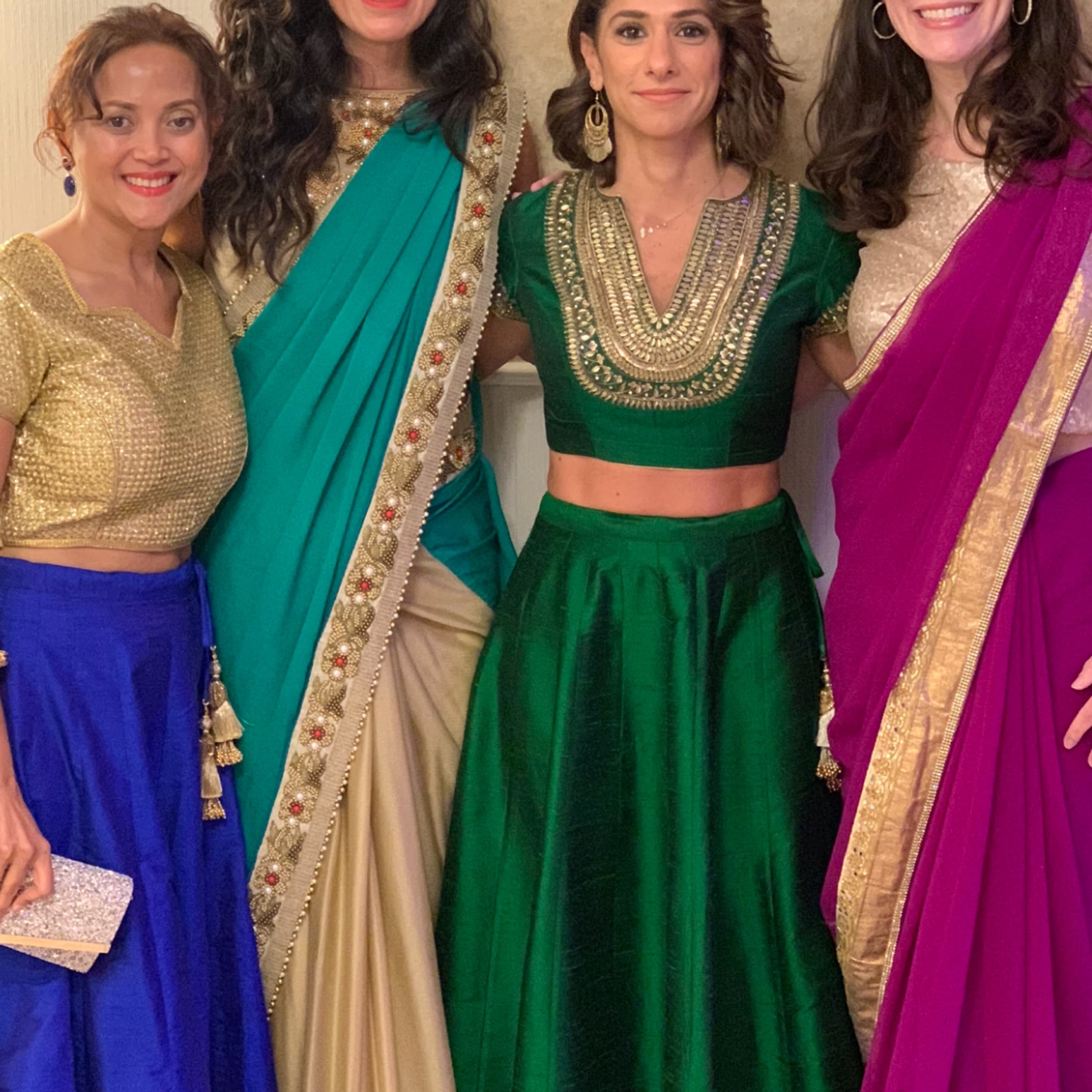 Green Lengha - Image 1