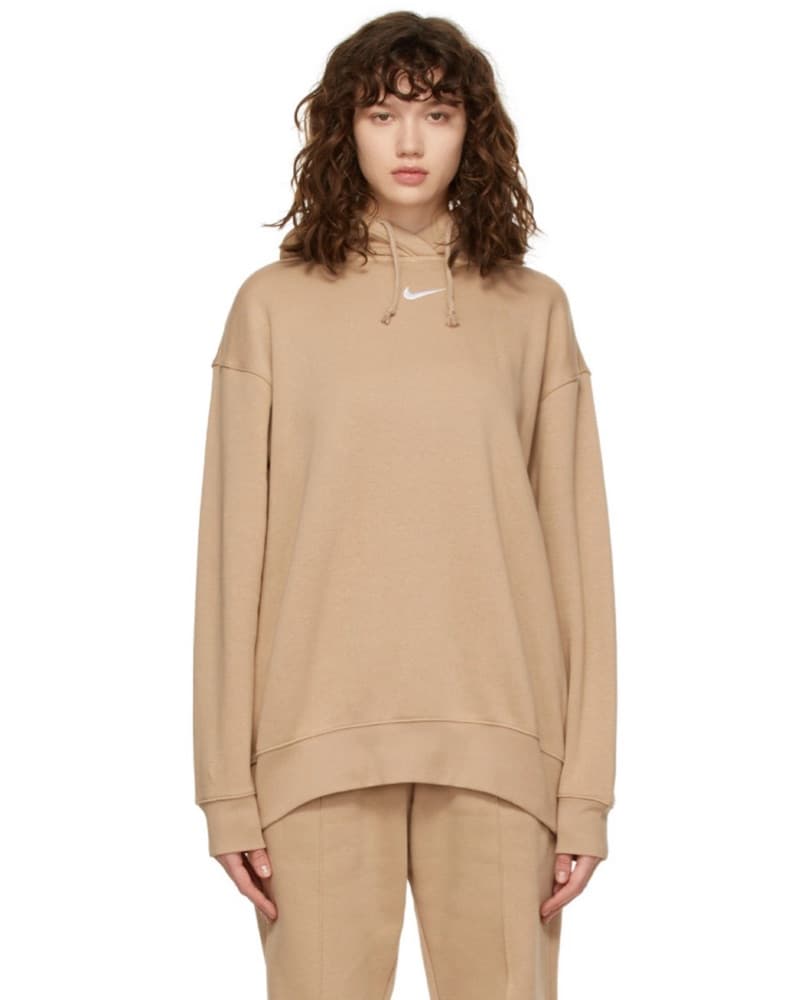 Nike essentials beige tan sweatsuit - Image 2