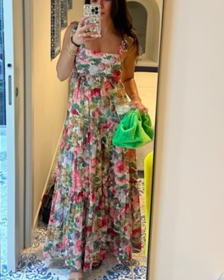 Zimmermann Floral Tiered Maxi Dress - Image 4
