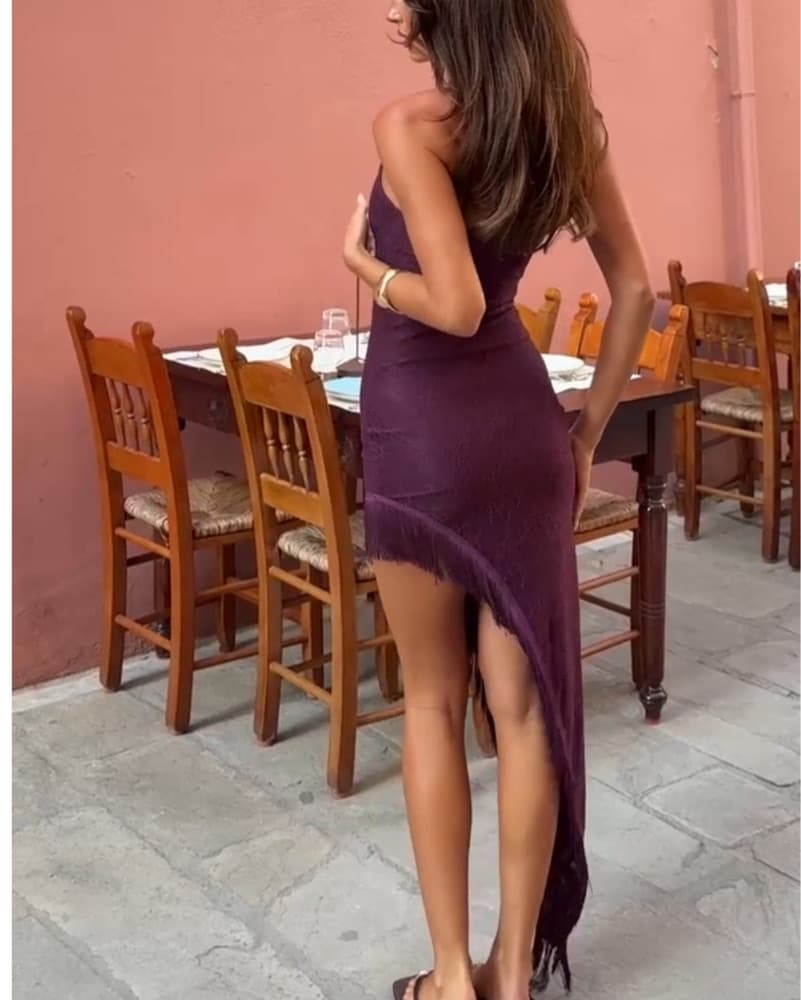 Plum Maxi Dress - Image 4