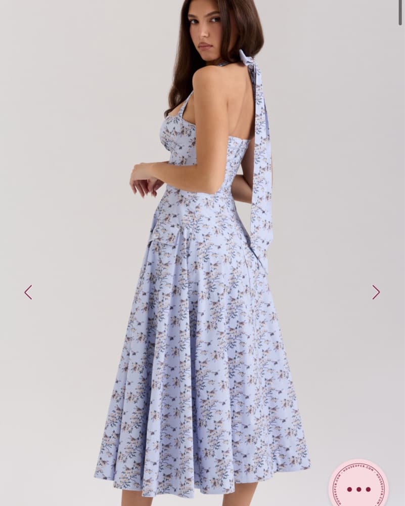 House of CB Claudia Halter Midi Dress - Image 2