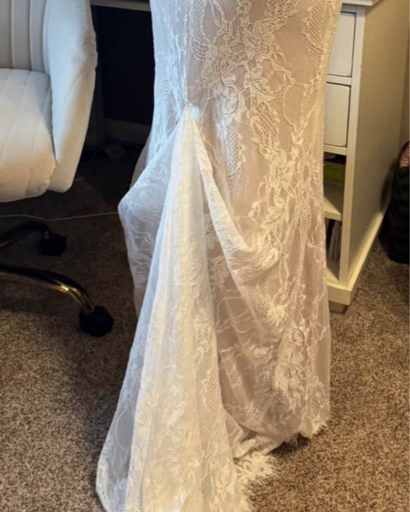 White Lace Dress - Image 4