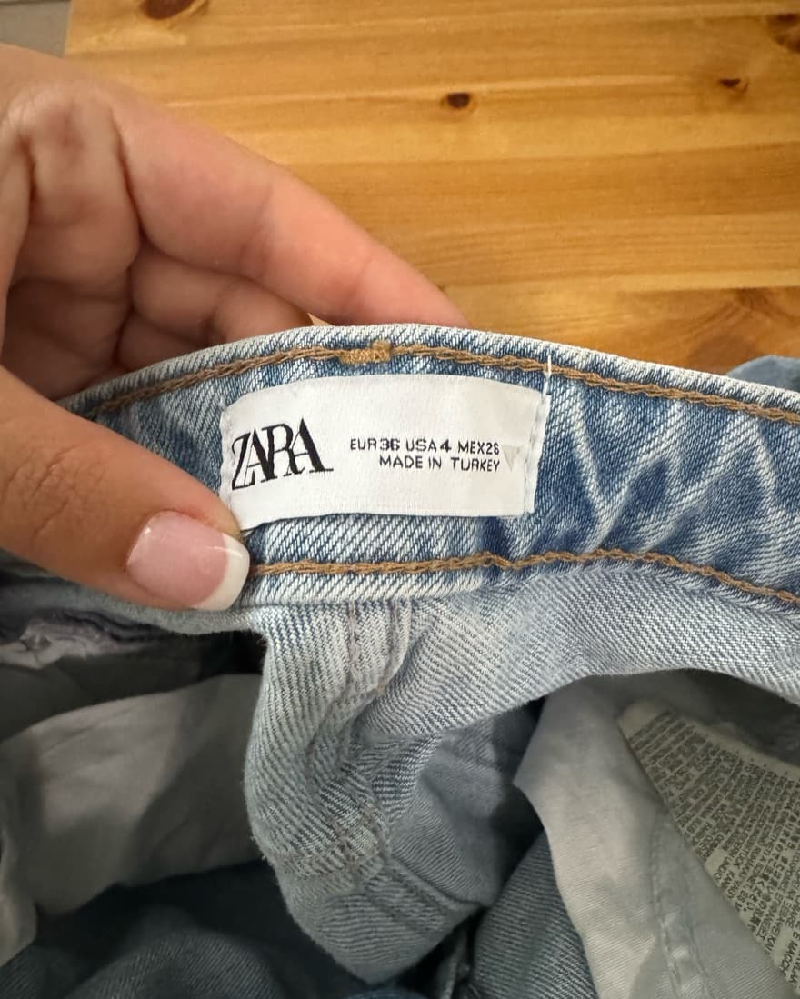 Zara Straight Leg Jeans - Image 3