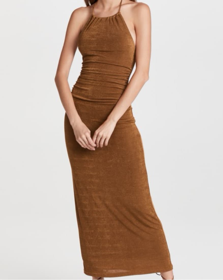 Significant Other Bronze dress  - Image 1