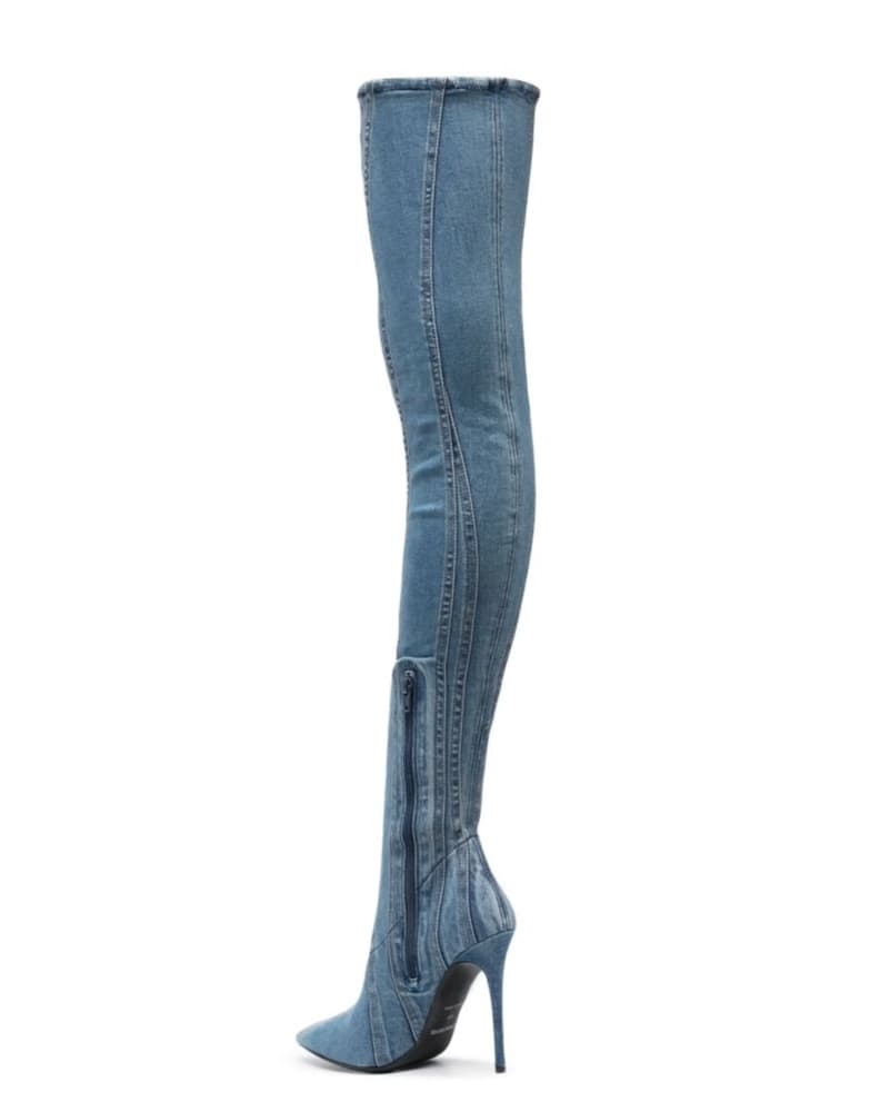 Diesel Denim D-Yucca Over-The-Knee Denim - Image 5