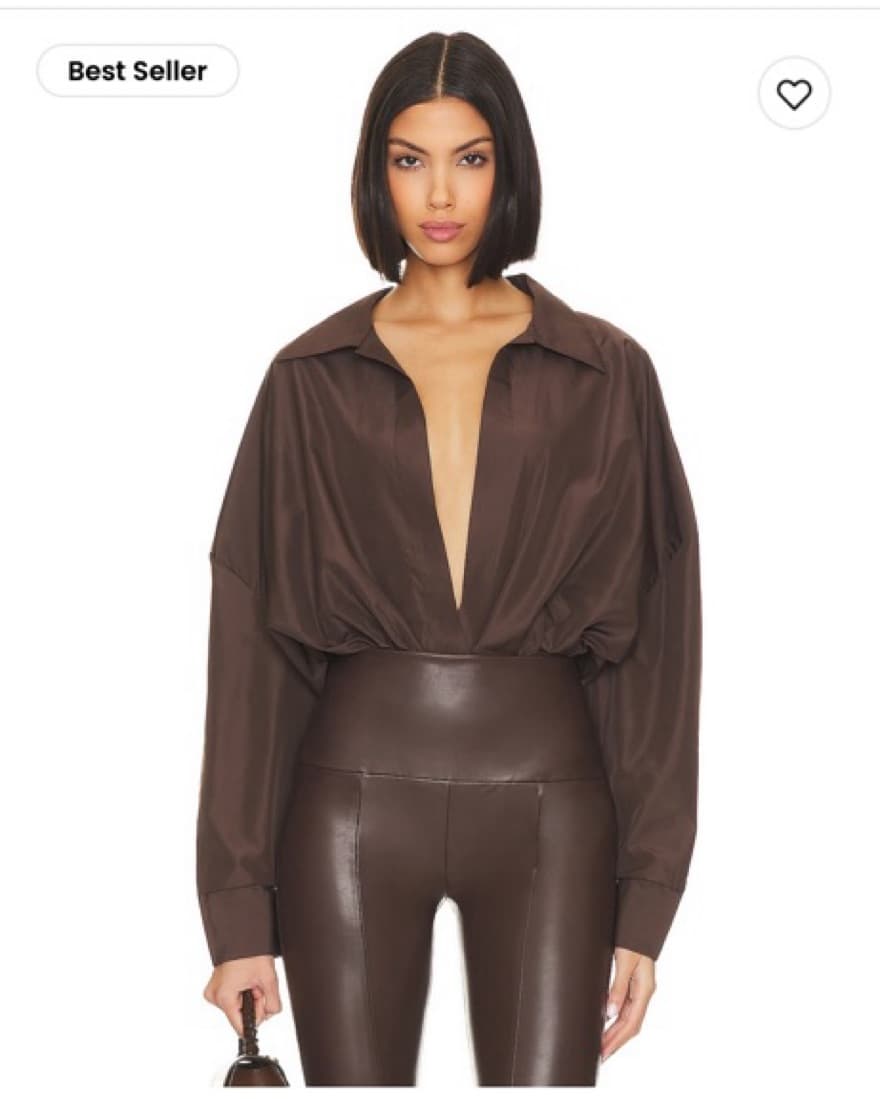 Norma Kamali Bodysuit - Image 1