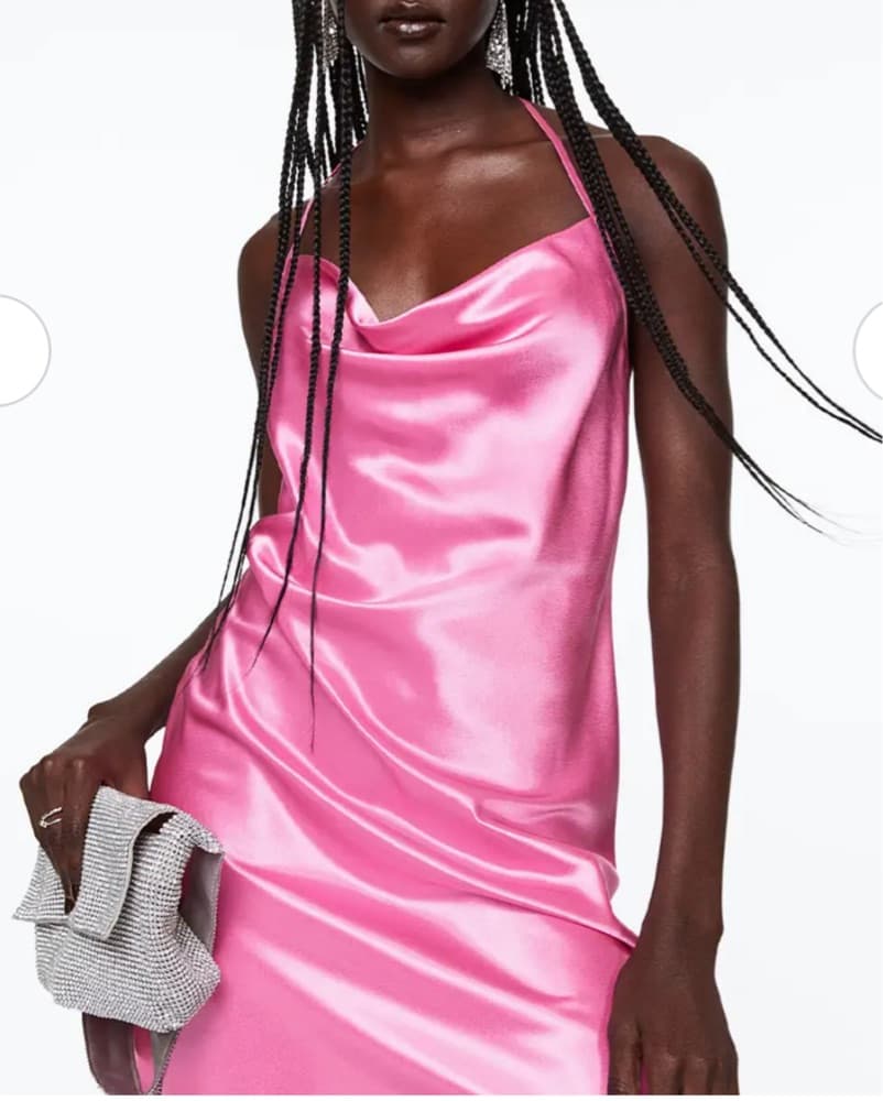 Pink Slip Dress  - Image 1