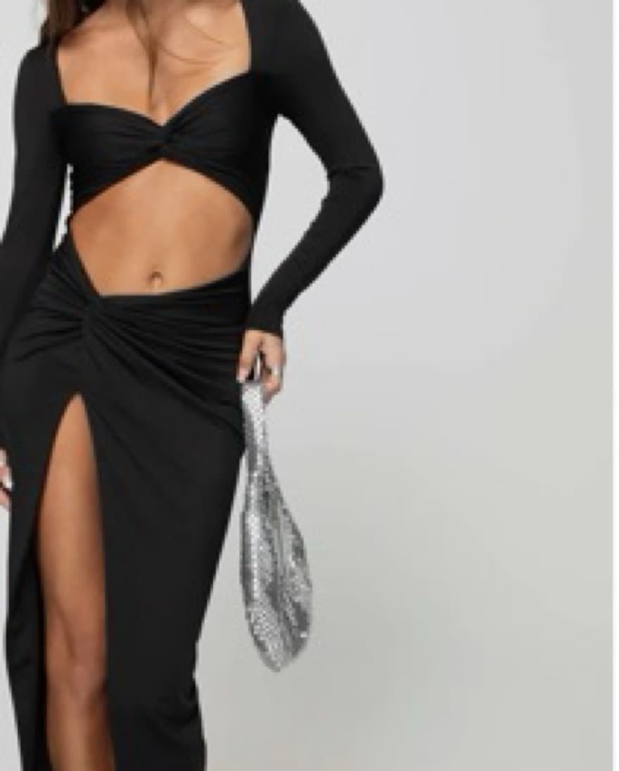 Black Maxi Dress  - Image 2
