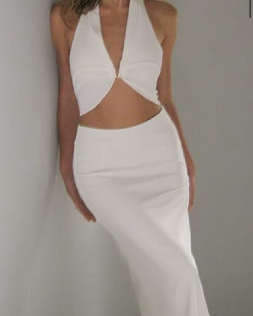 Sleek White Cutout Set  - Image 1