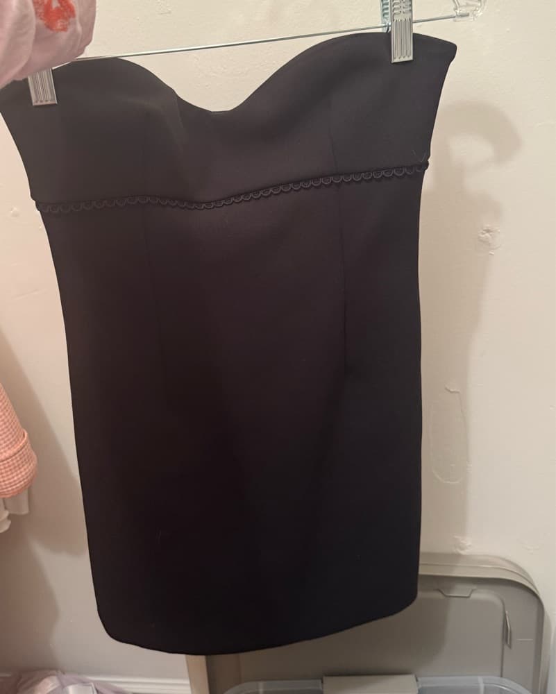 Princess polly black Dress Size 4 - Image 3