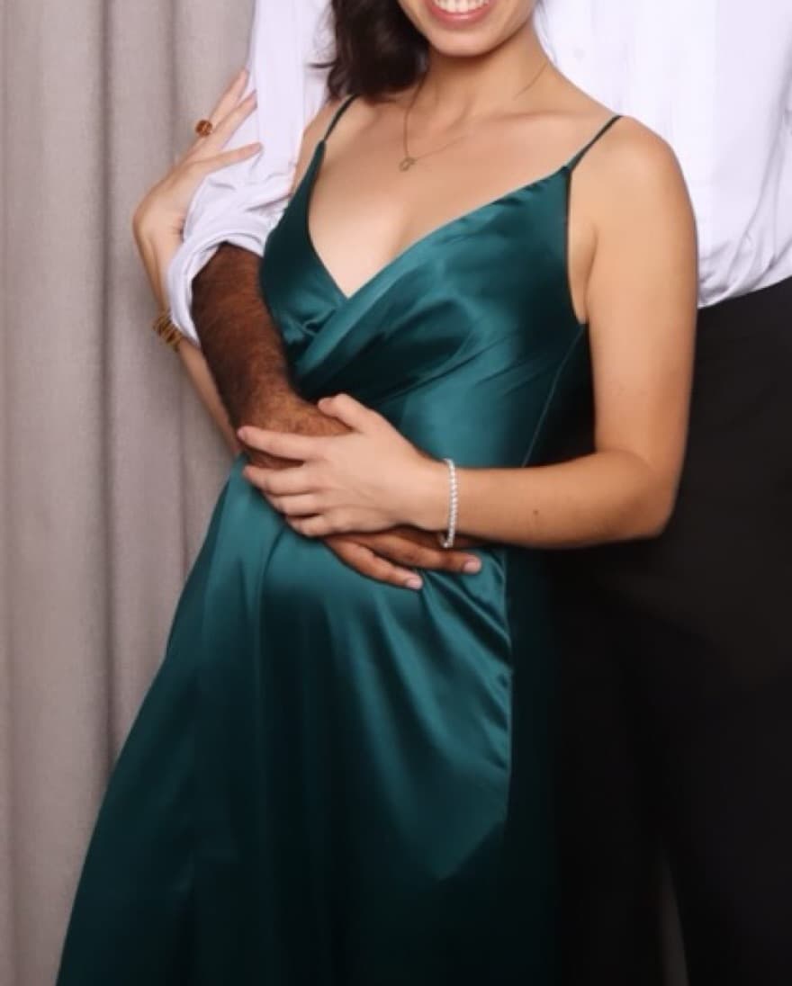 Emerald Green Dress - Image 2