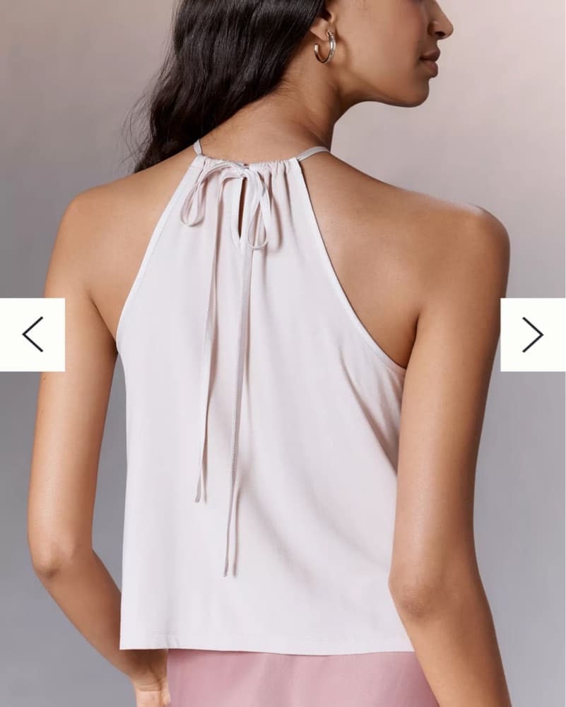 Porridge Prue Sequin Halter Top - Image 3