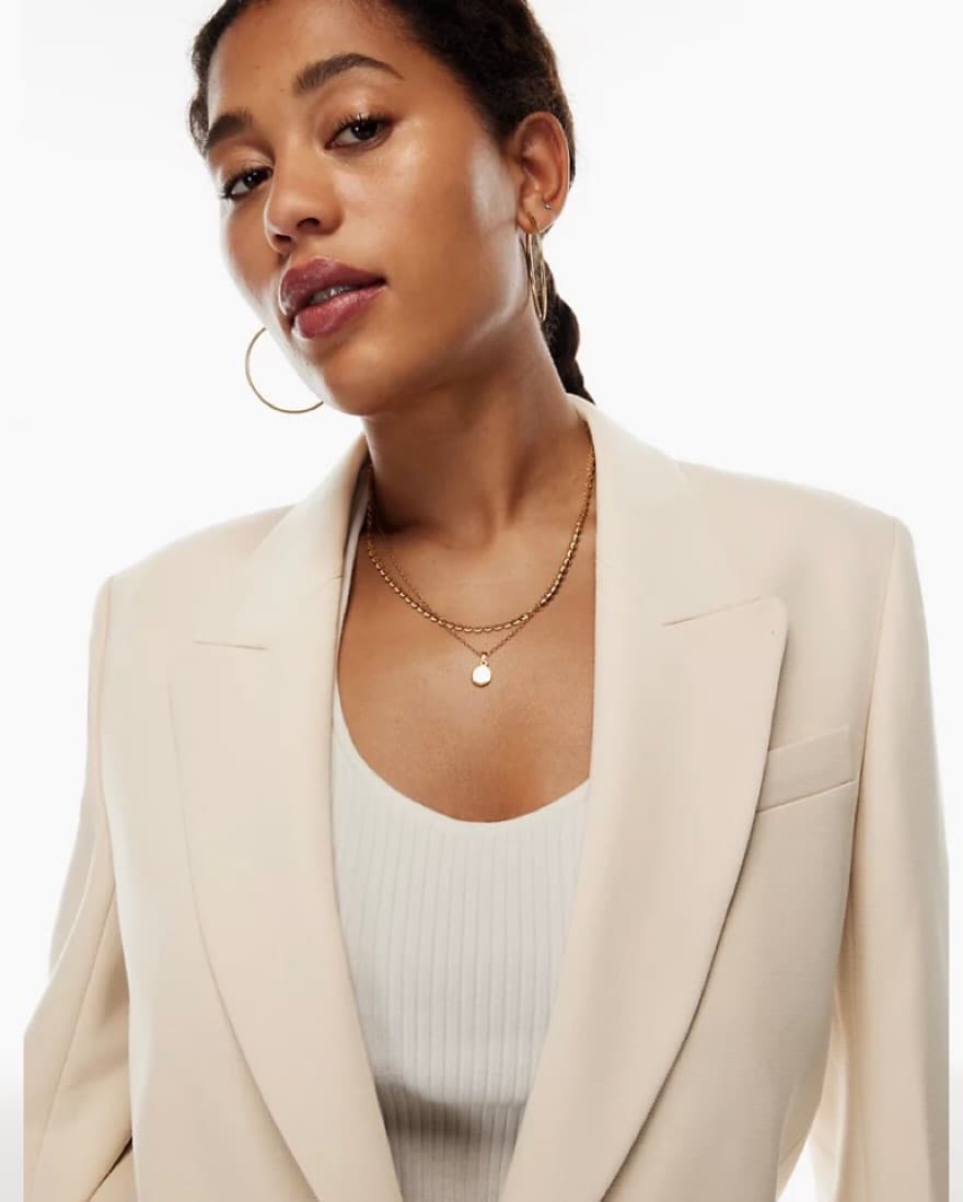 Artizia Oversized Cream Blazer - Image 2