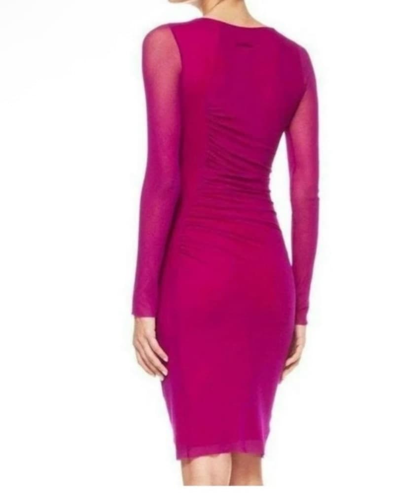 Jean Paul Gaultier Purple Midi Dress - Image 3