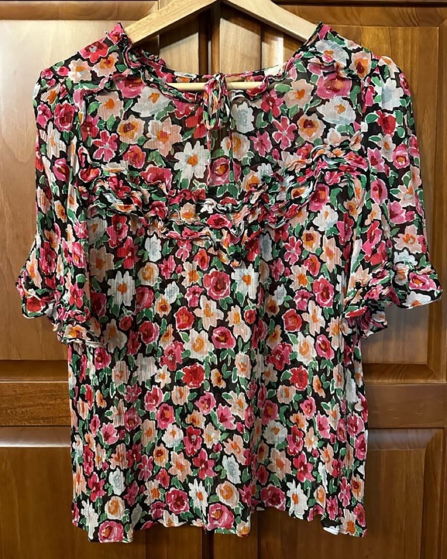 Sézane Floral Top - Image 1