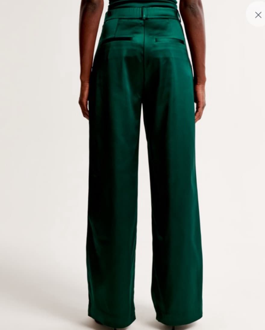 Sloane Tailored Satin Pant - Image 3